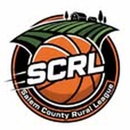 SCRL Salem County Rural League Basketball logo